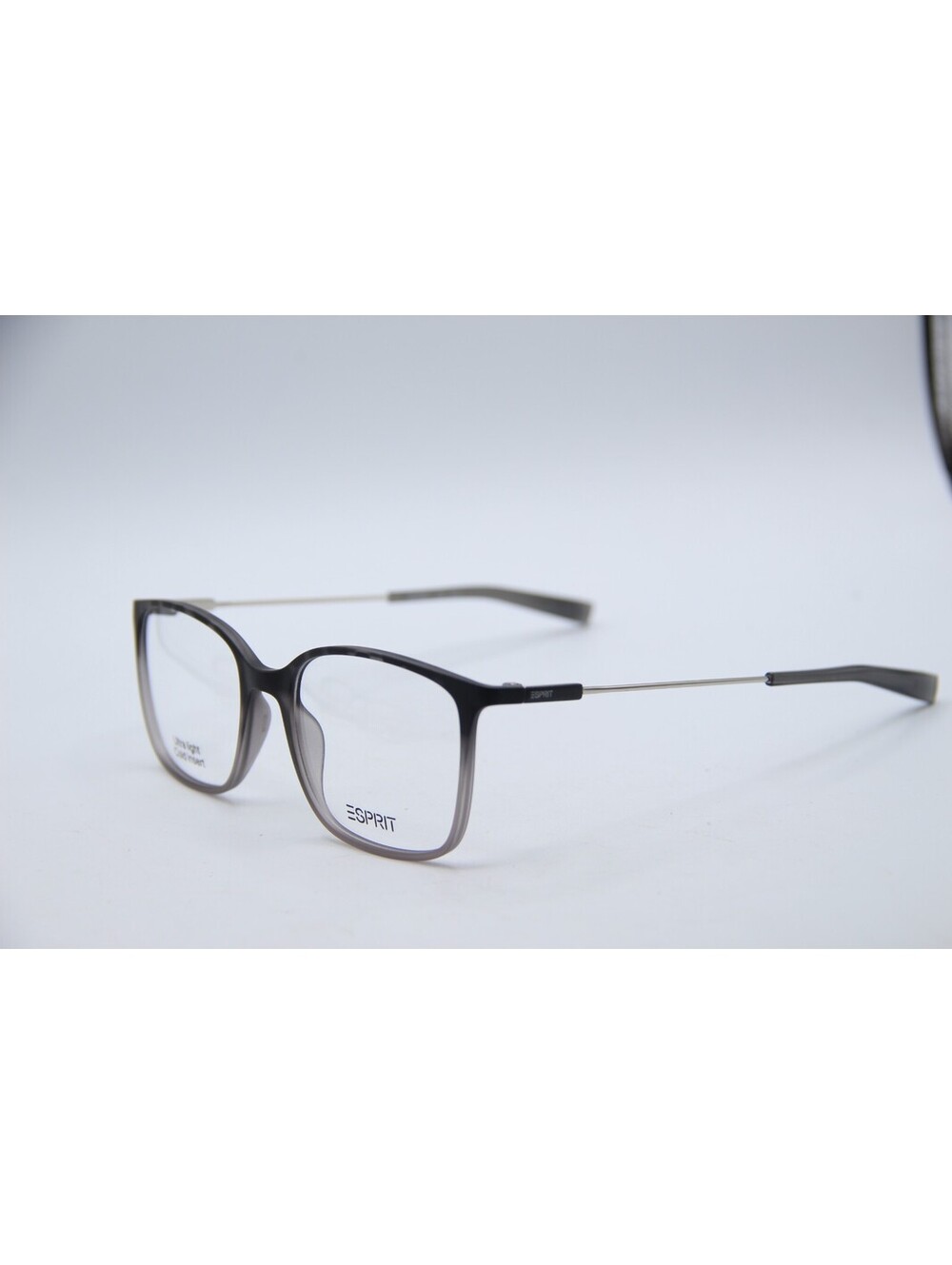 Esprit Et33449 Color-505 Black Gray Authentic Eyeglasses 52-18-140